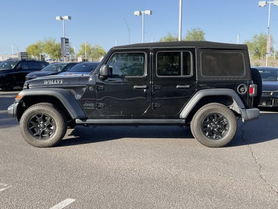 2020 Jeep Wrangler Unlimited Willys