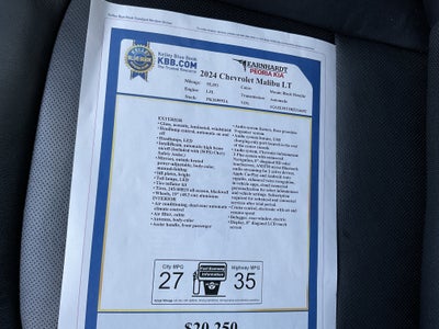 2024 Chevrolet Malibu LT