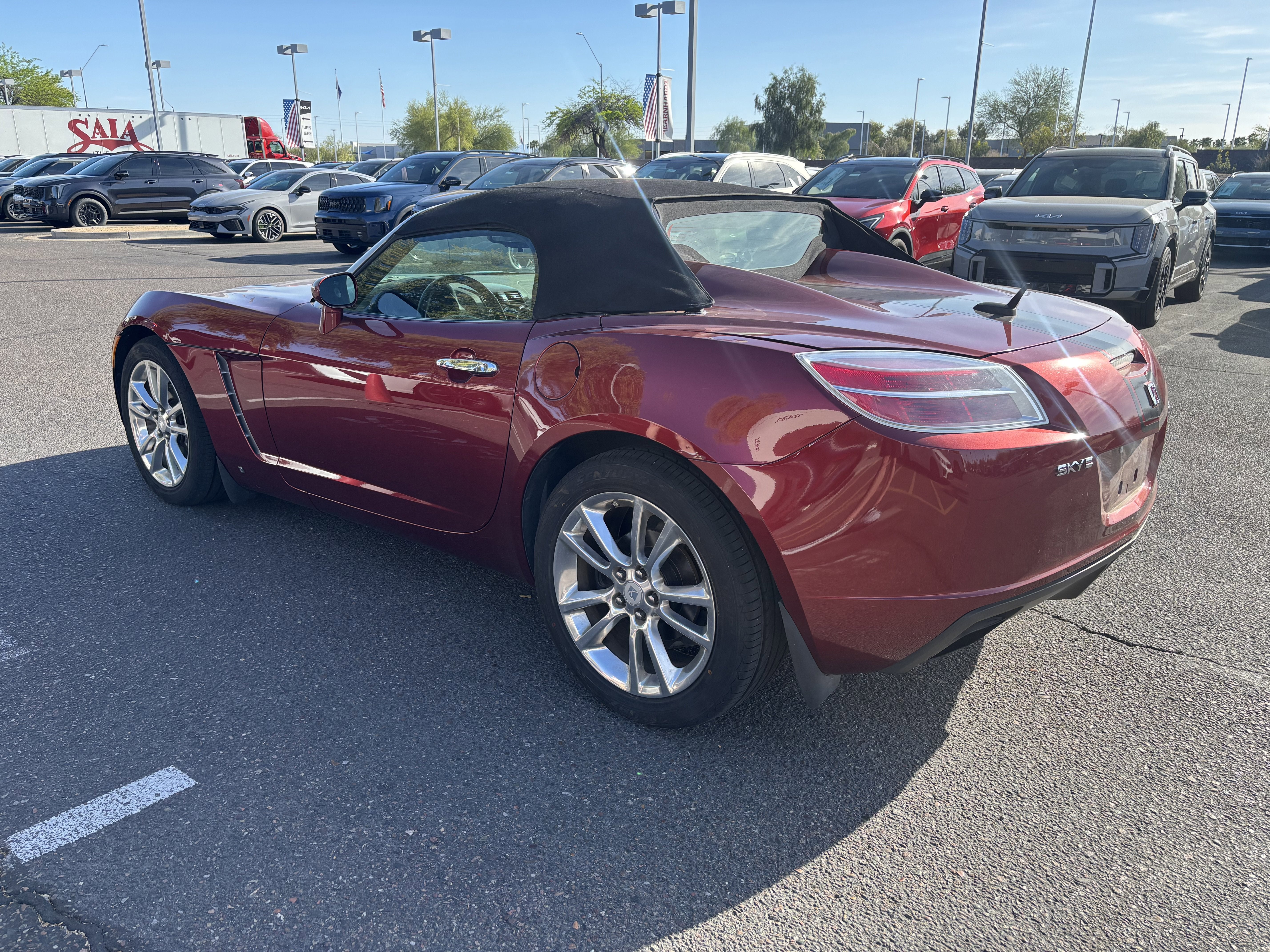 2009 Saturn Sky Red Line Ruby Red SE**24K MILES