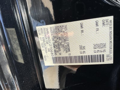 2020 Nissan Altima 2.5 S