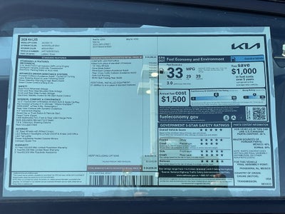 2026 Kia K4 LXS