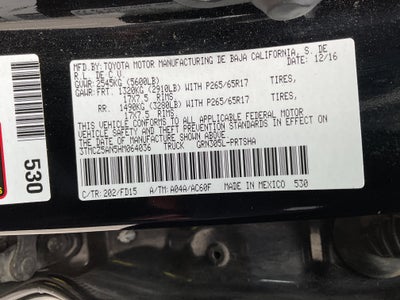 2017 Toyota Tacoma TRD Sport