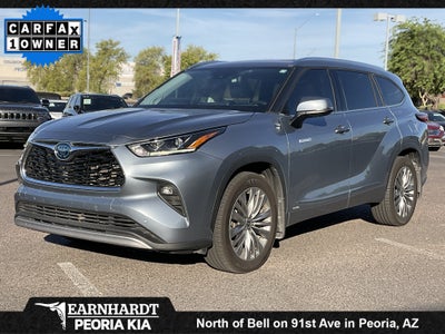 2021 Toyota Highlander Hybrid Platinum