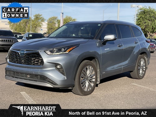 2021 Toyota Highlander Hybrid Platinum