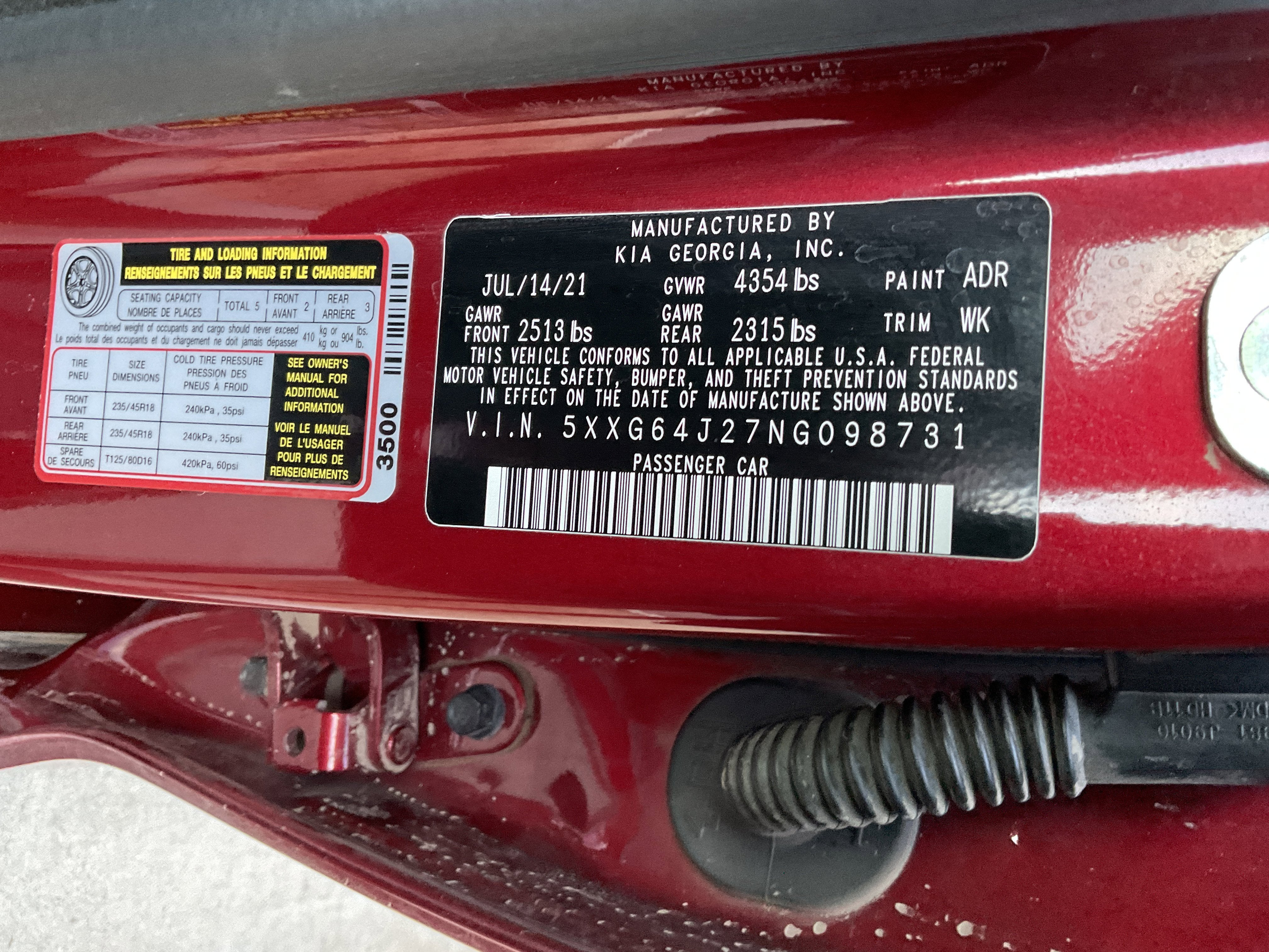 2022 Kia K5 GT-Line*CLEAN CARFAX