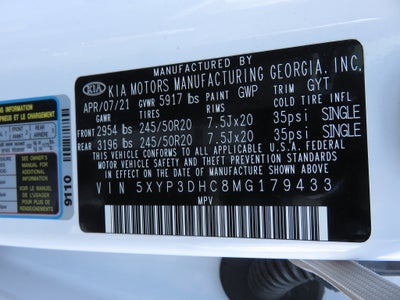 2021 Kia Telluride EX