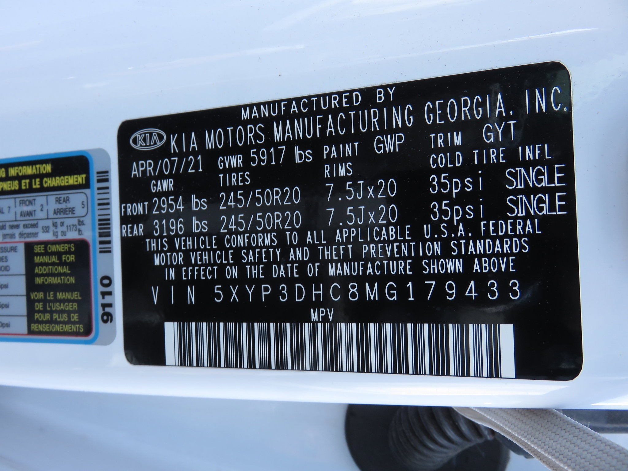 2021 Kia Telluride EX