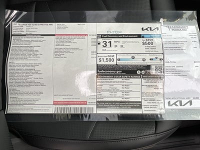 2027 Kia Telluride Hybrid X-Line SX-Prestige