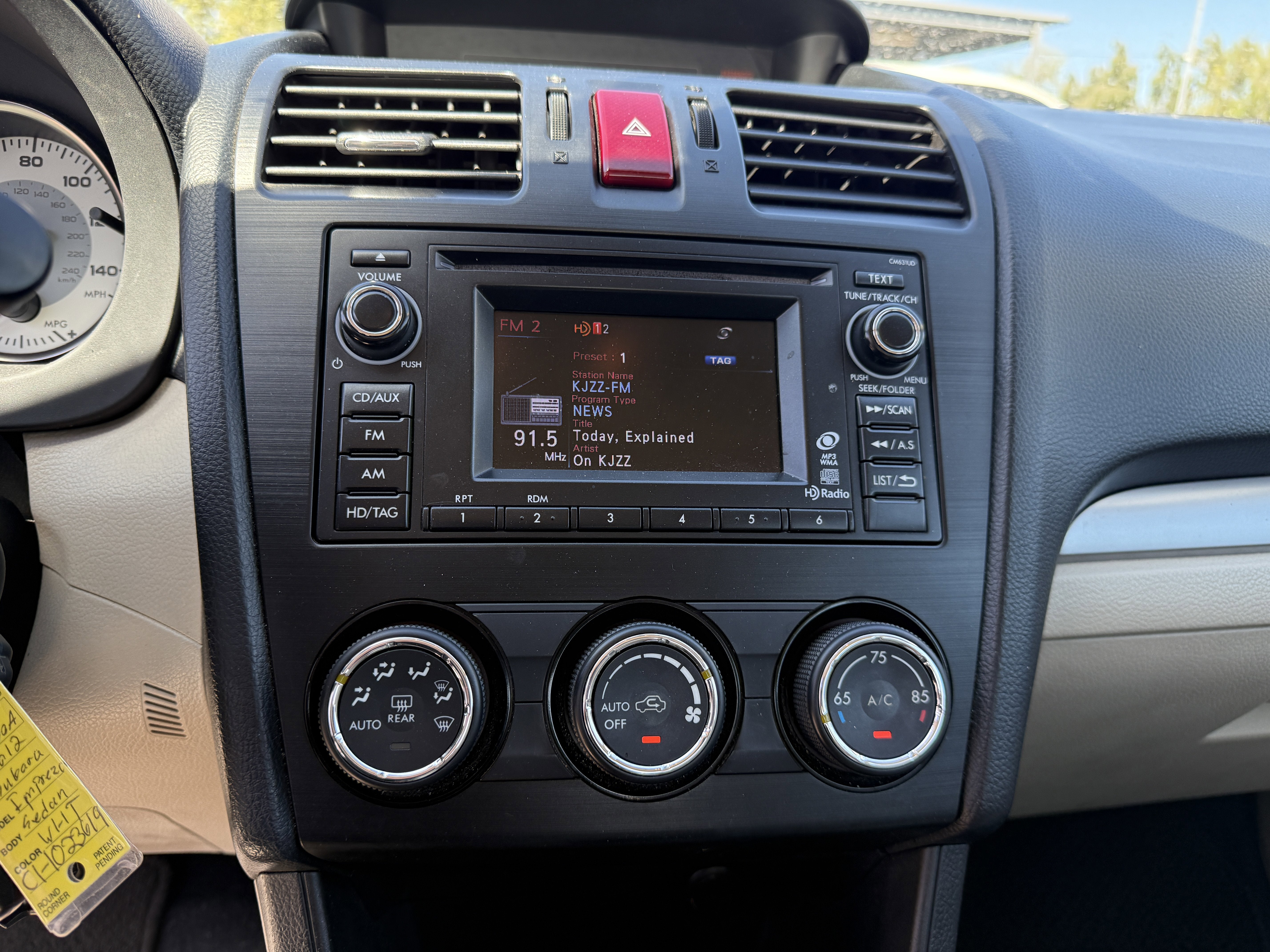 2012 Subaru Impreza Sedan 2.0i Limited* 1 OWNER/ CLN CFAX