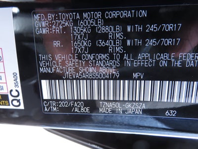 2025 Toyota 4Runner SR5**1 OWNER STILL LOOKS NEW