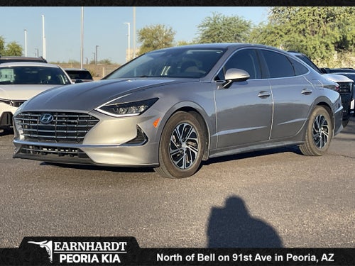 2022 Hyundai Sonata Hybrid Blue