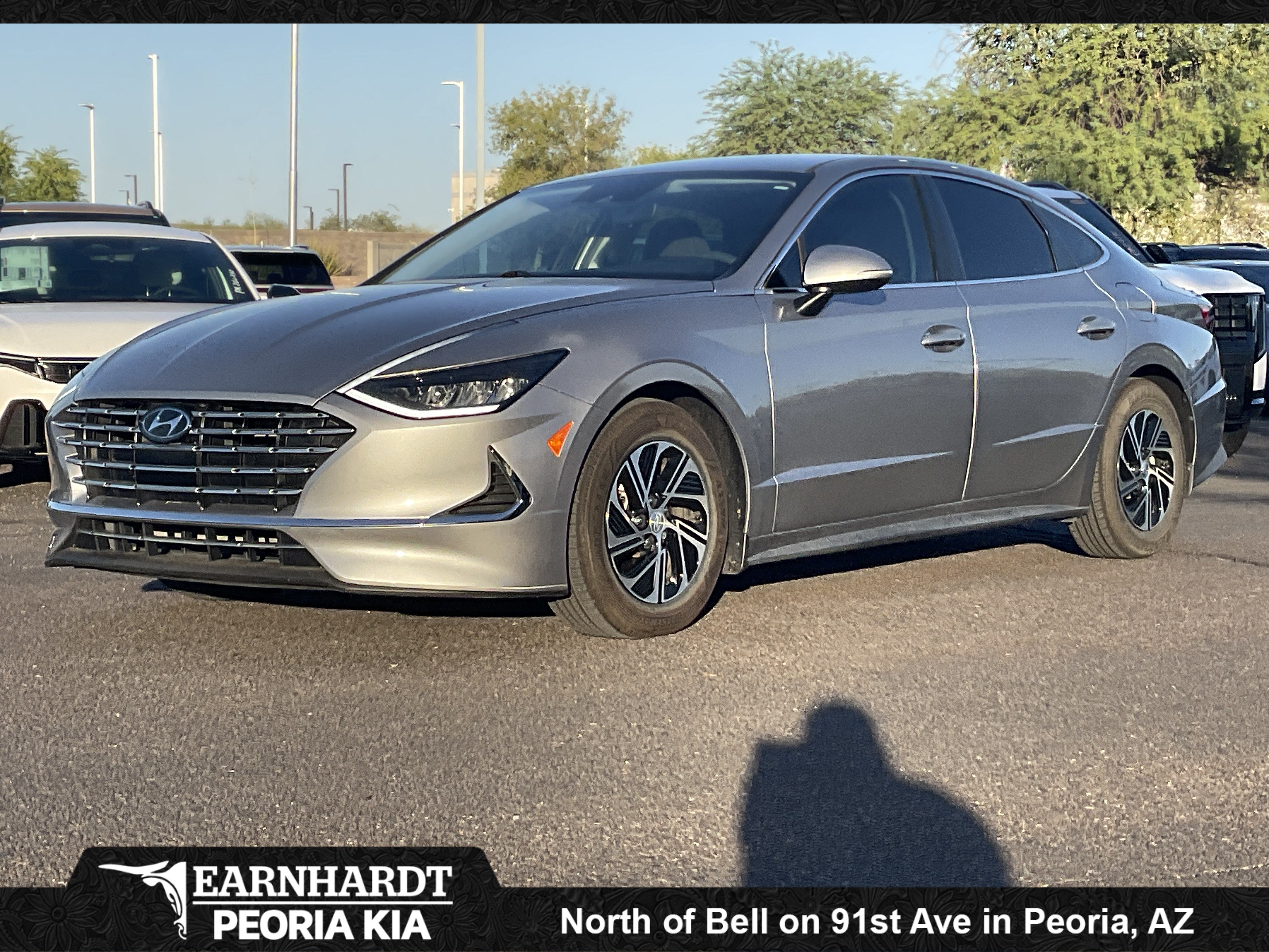 2022 Hyundai Sonata Hybrid Blue