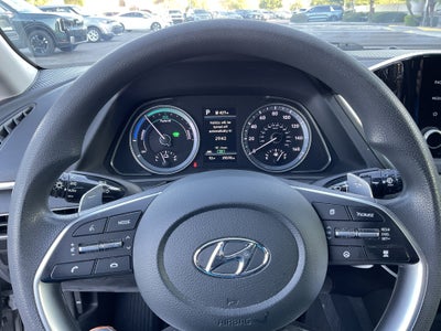 2022 Hyundai Sonata Hybrid Blue