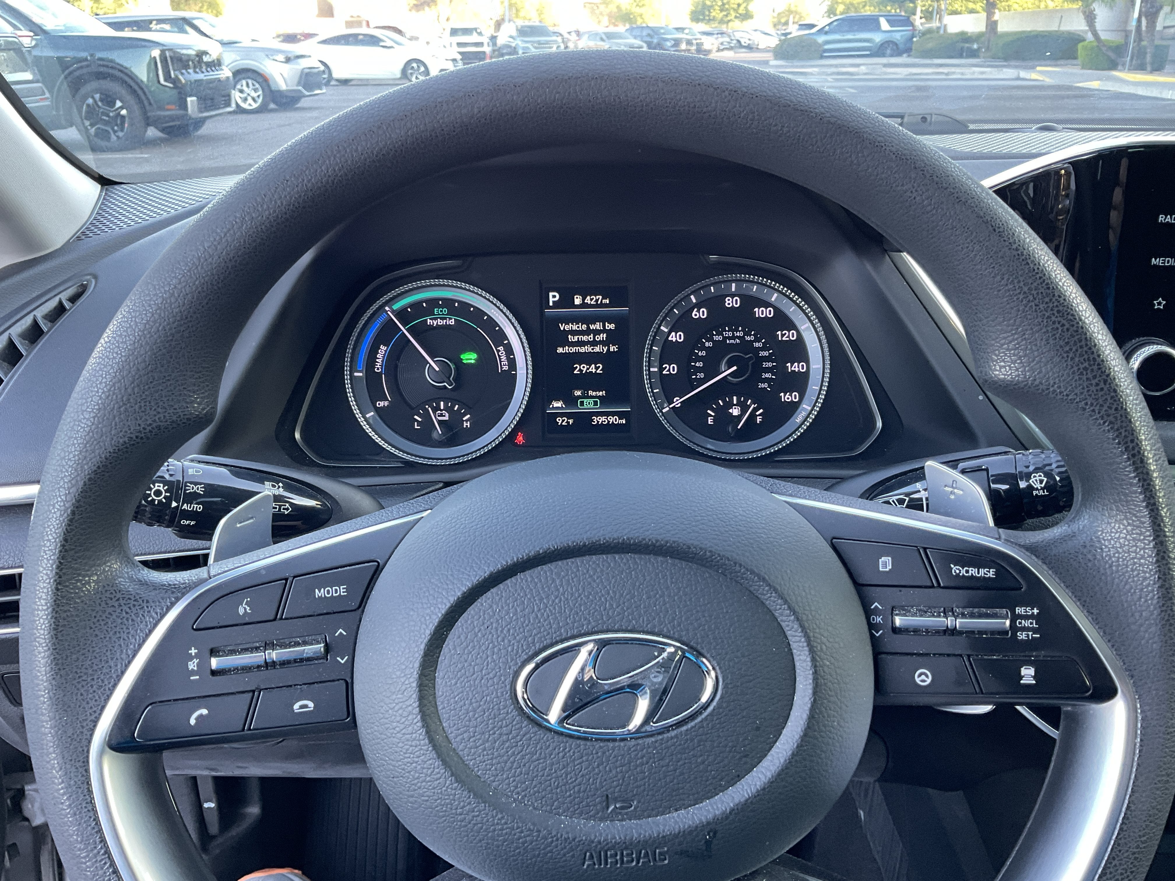 2022 Hyundai Sonata Hybrid Blue