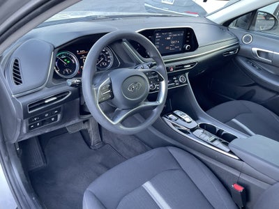 2022 Hyundai Sonata Hybrid Blue