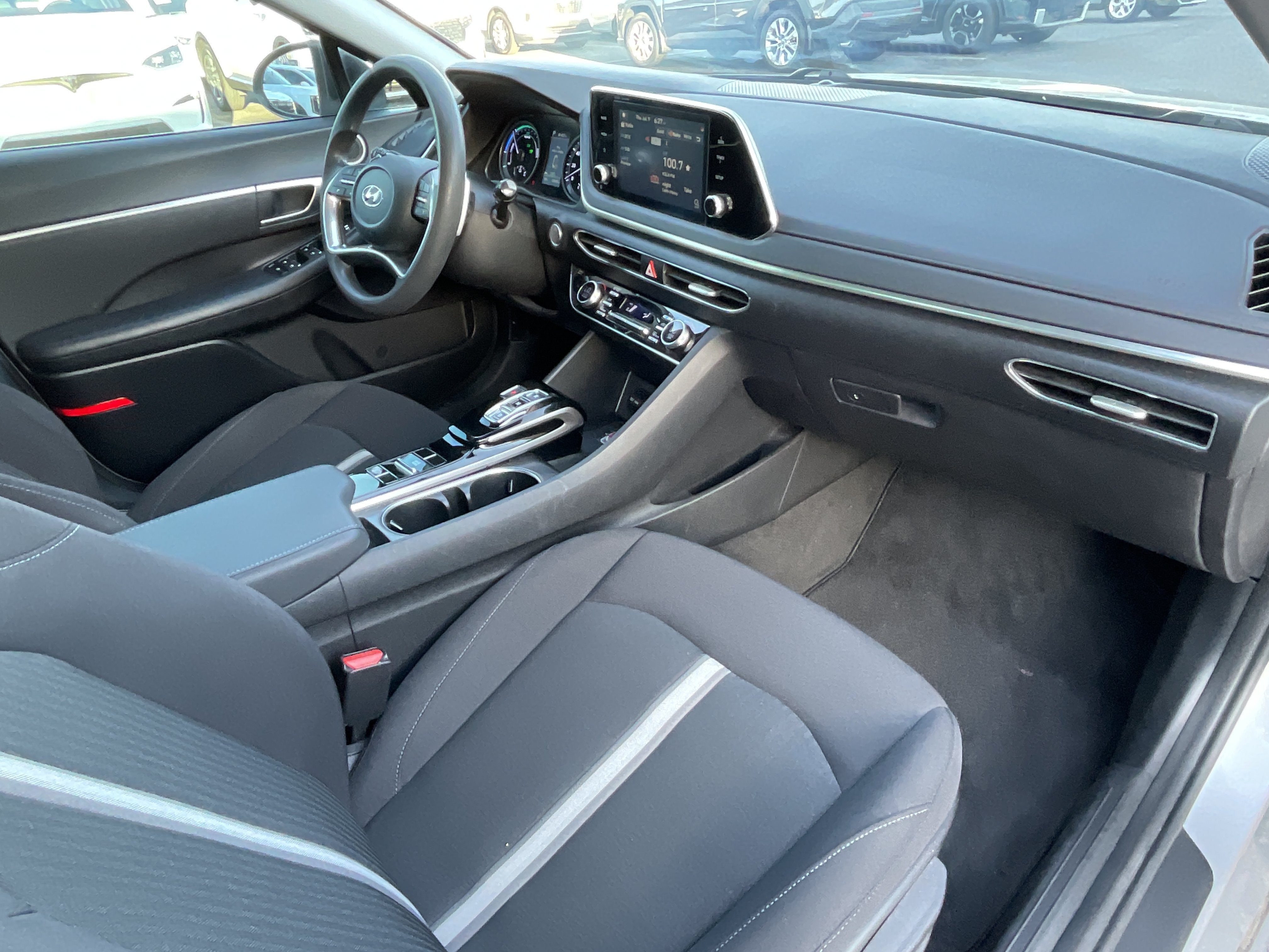 2022 Hyundai Sonata Hybrid Blue