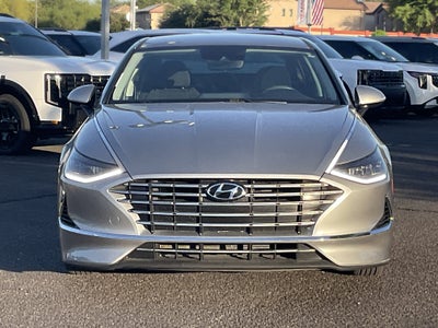 2022 Hyundai Sonata Hybrid Blue