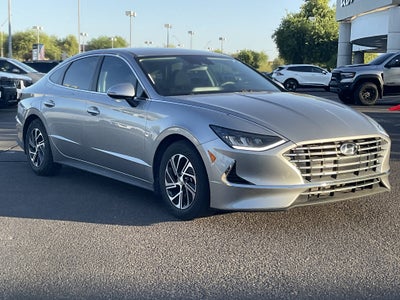 2022 Hyundai Sonata Hybrid Blue