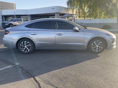 2022 Hyundai Sonata Hybrid Blue
