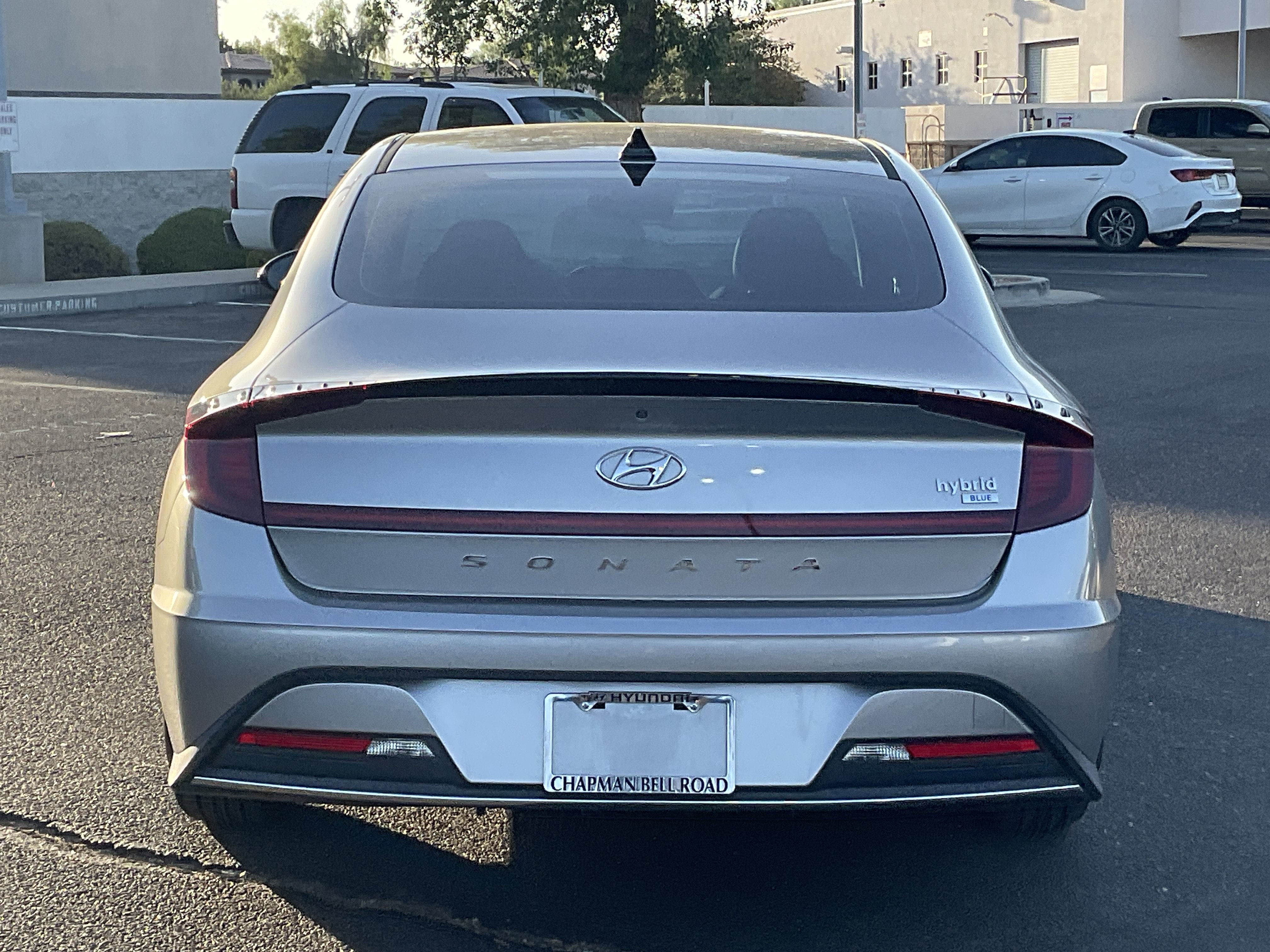 2022 Hyundai Sonata Hybrid Blue