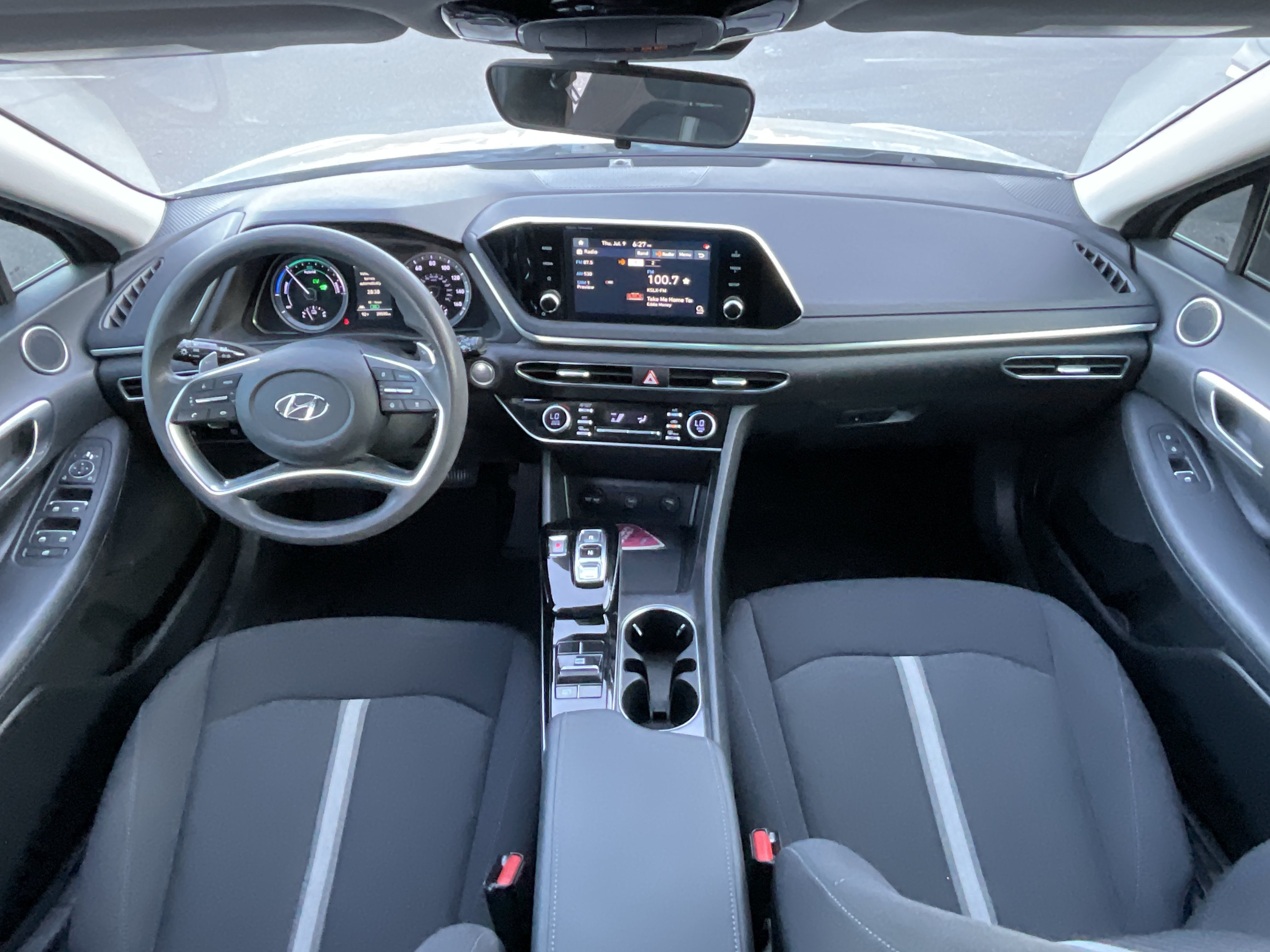 2022 Hyundai Sonata Hybrid Blue