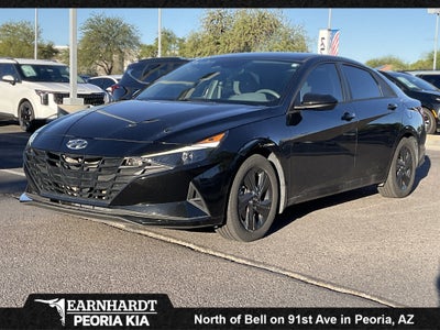 2022 Hyundai Elantra Hybrid Blue