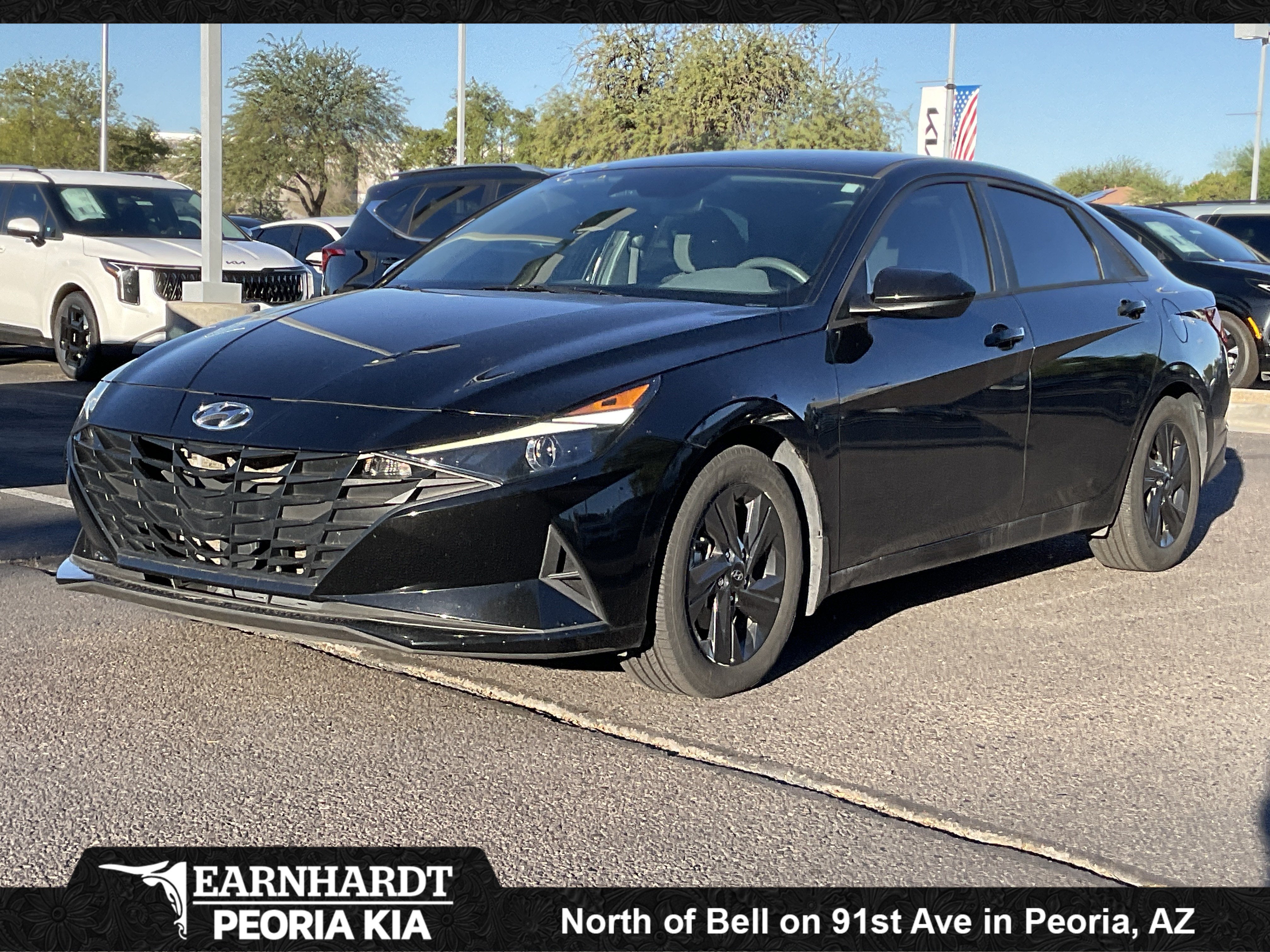 2022 Hyundai Elantra Hybrid Blue