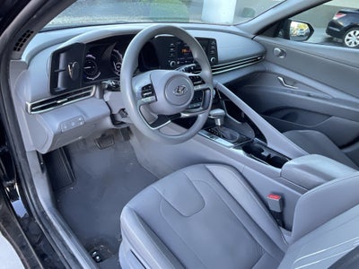 2022 Hyundai Elantra Hybrid Blue