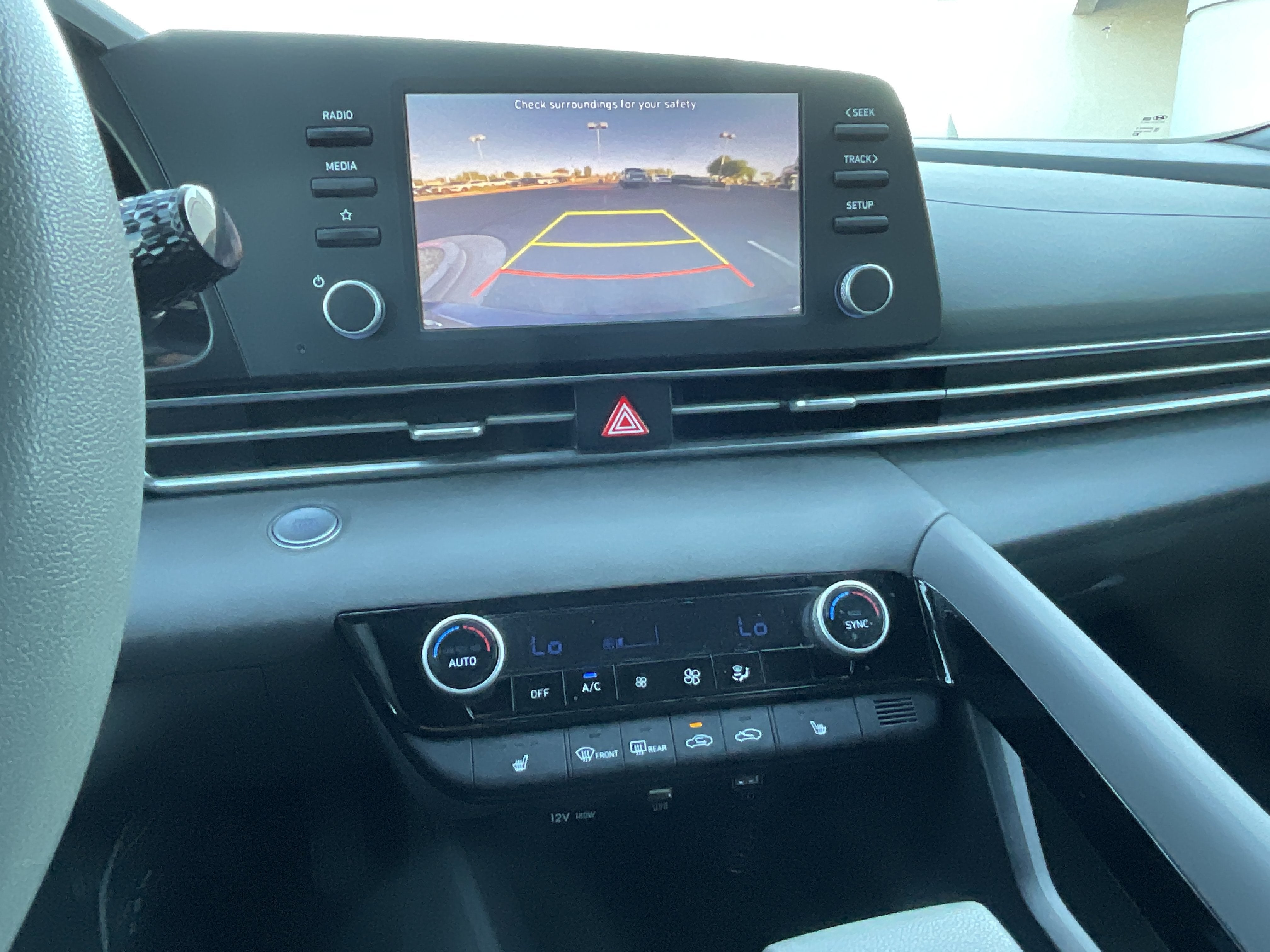 2022 Hyundai Elantra Hybrid Blue