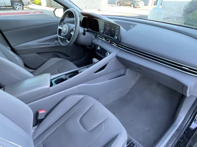 2022 Hyundai Elantra Hybrid Blue