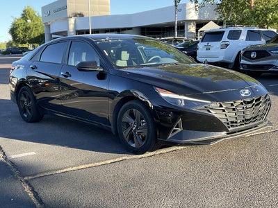 2022 Hyundai Elantra Hybrid Blue