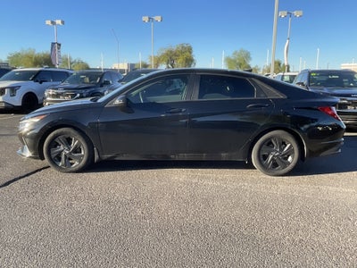 2022 Hyundai Elantra Hybrid Blue