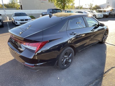 2022 Hyundai Elantra Hybrid Blue