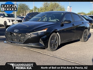 2022 Hyundai Elantra Hybrid Blue