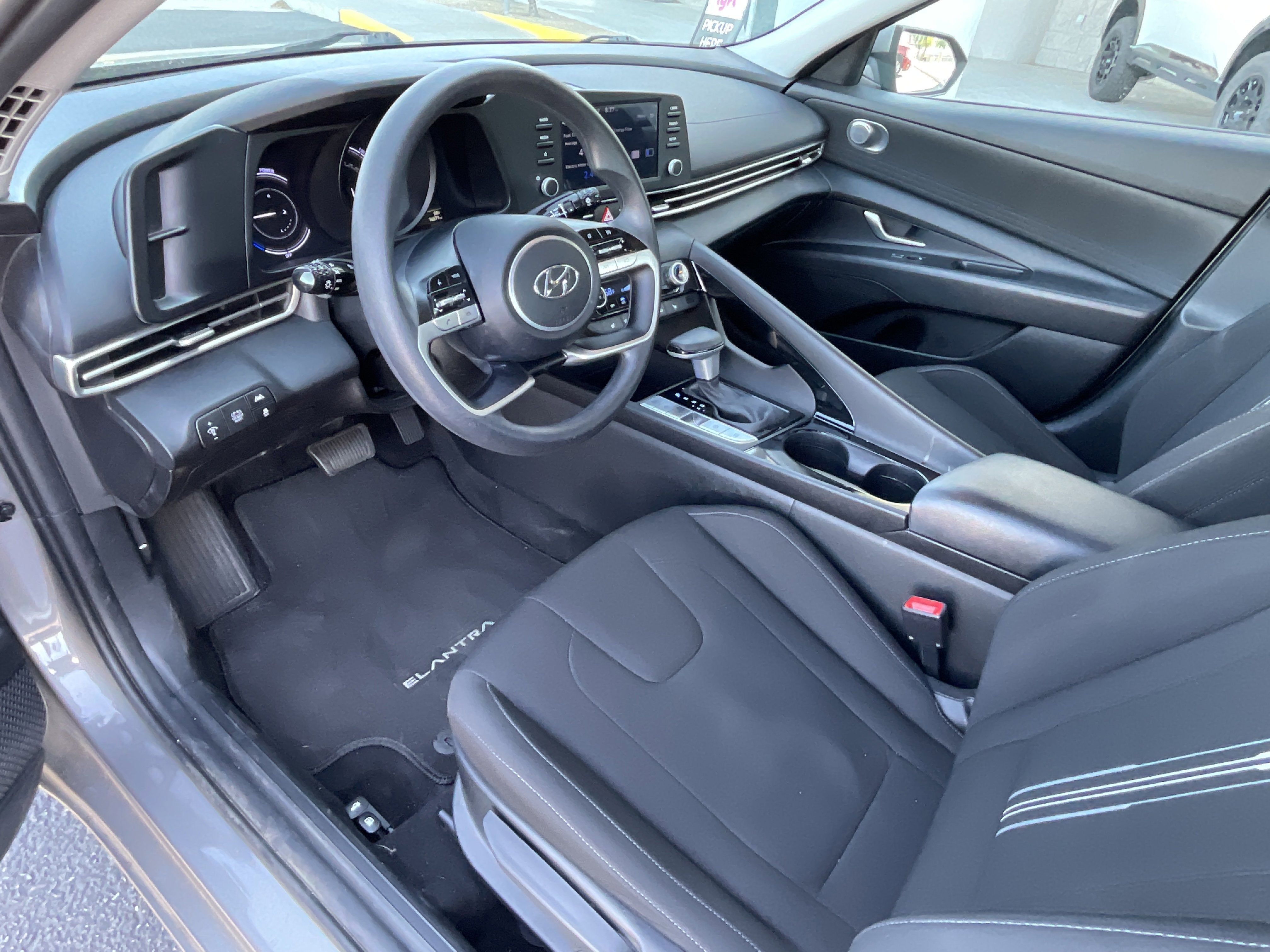 2023 Hyundai Elantra Hybrid Blue