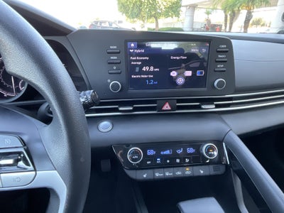 2023 Hyundai Elantra Hybrid Blue