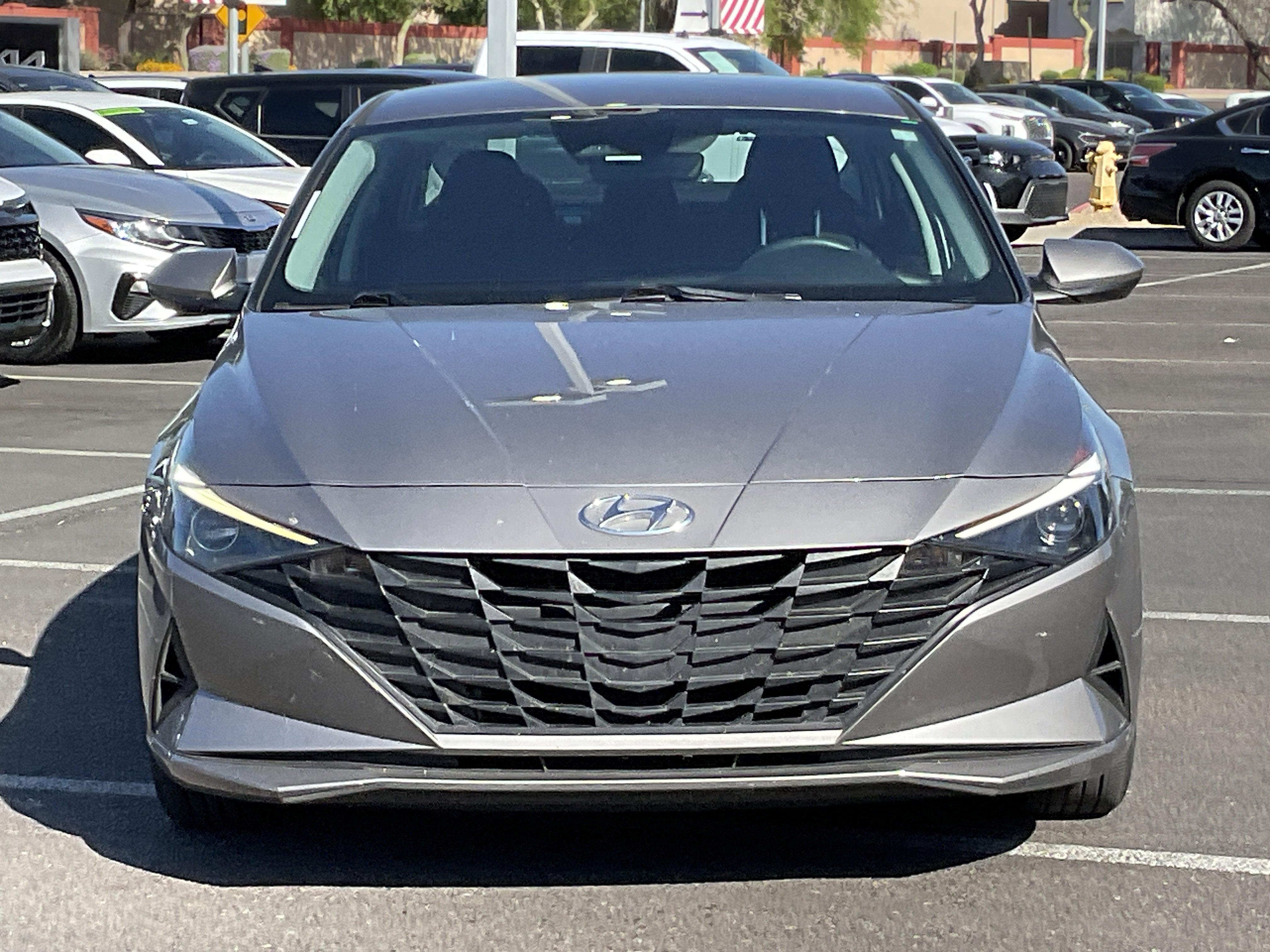 2023 Hyundai Elantra Hybrid Blue