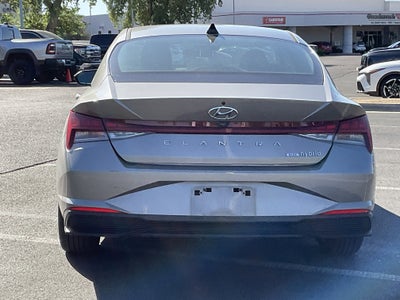 2023 Hyundai Elantra Hybrid Blue