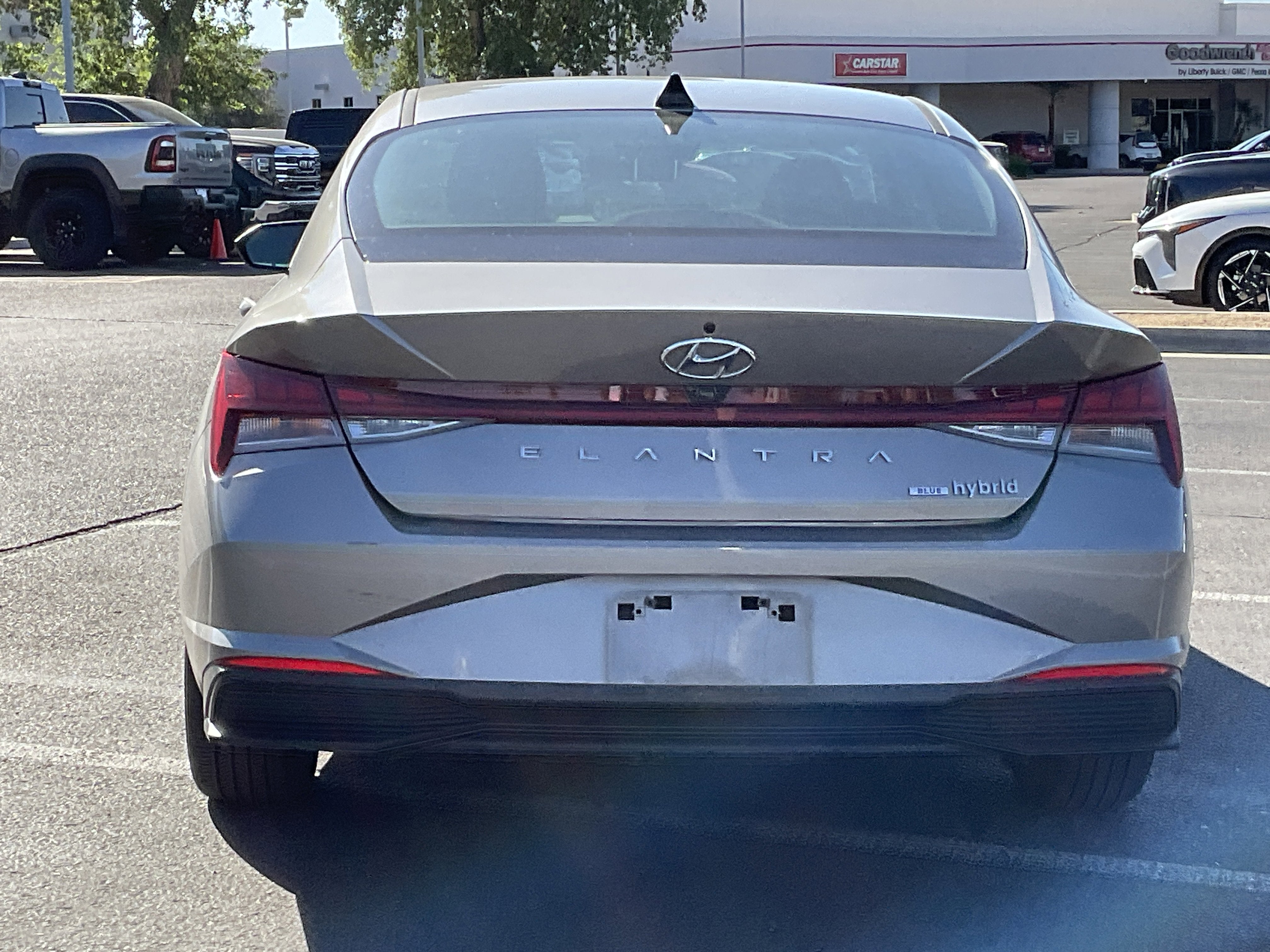 2023 Hyundai Elantra Hybrid Blue