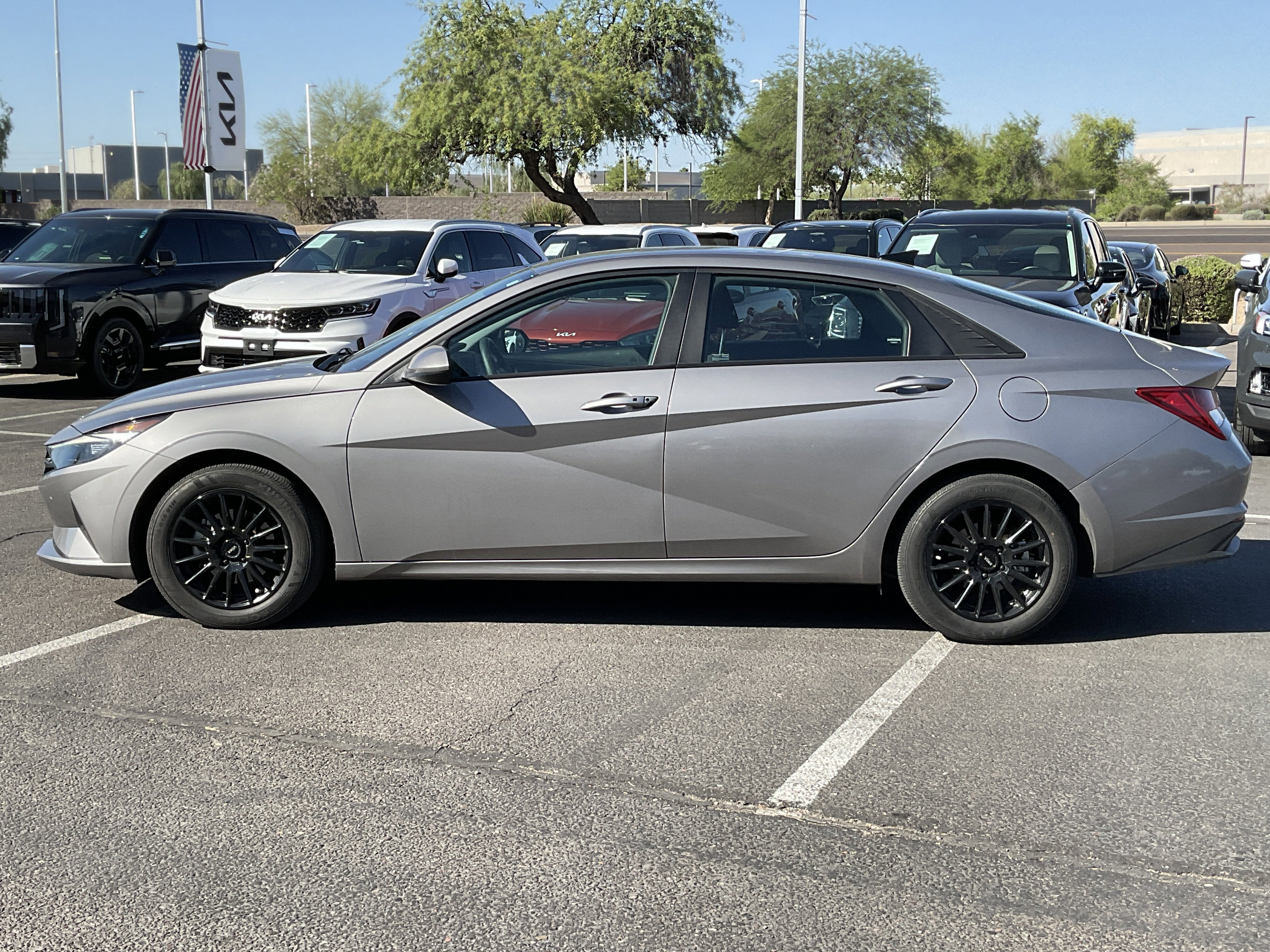 2023 Hyundai Elantra Hybrid Blue
