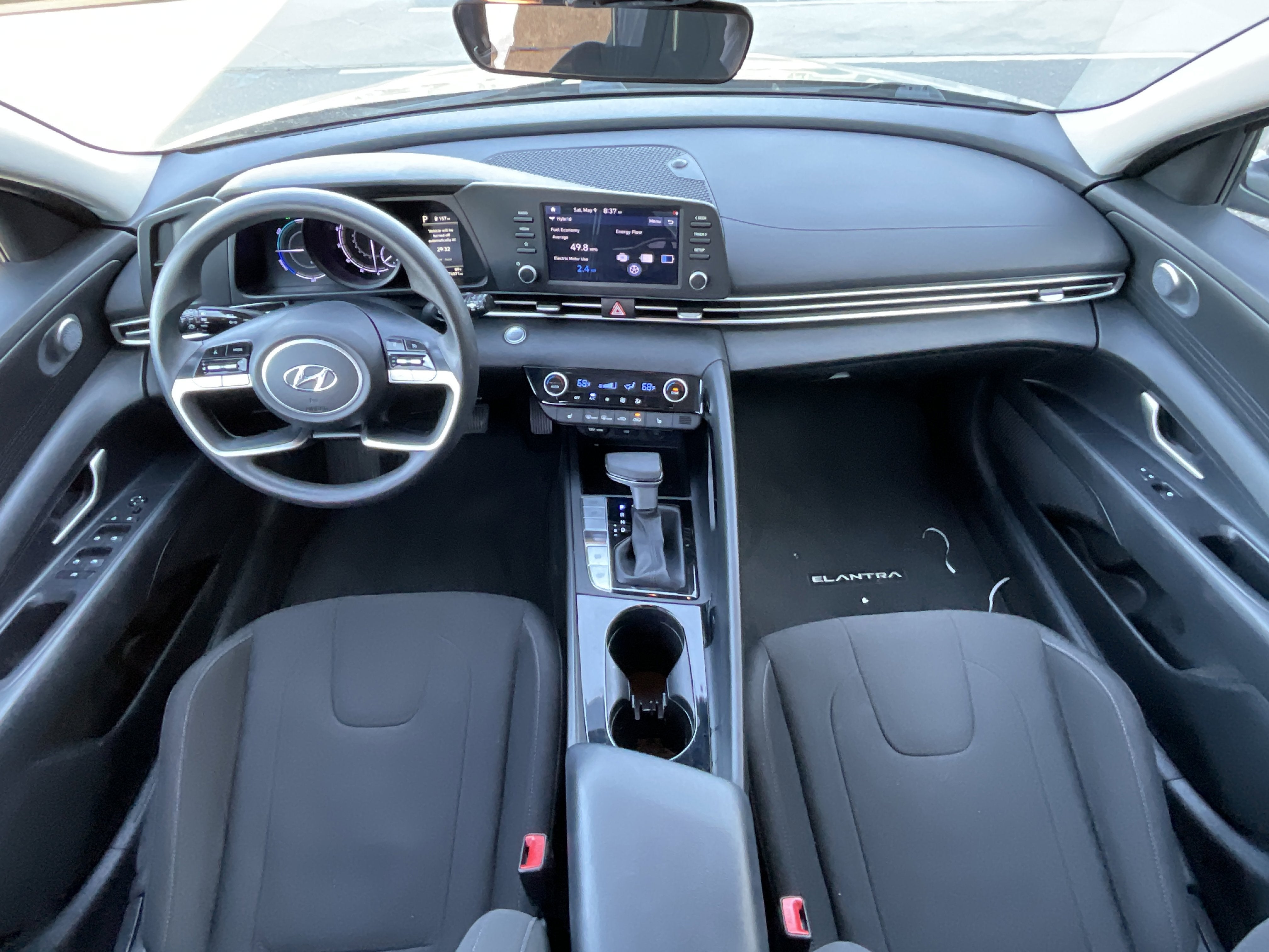 2023 Hyundai Elantra Hybrid Blue