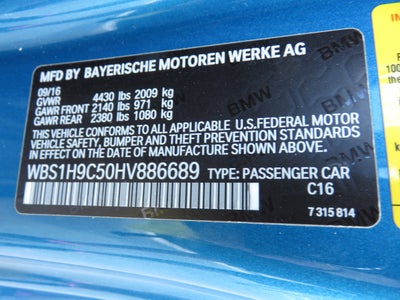 2017 BMW M2 LOW MILES/ CLEAN CARFAX