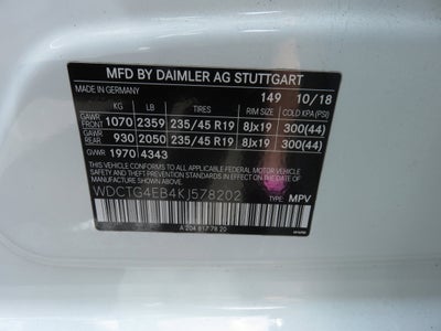 2019 Mercedes-Benz GLA GLA 250