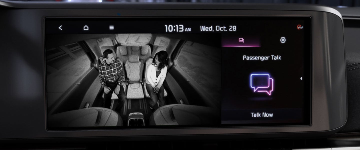 Kia Carnival Passenger View Display