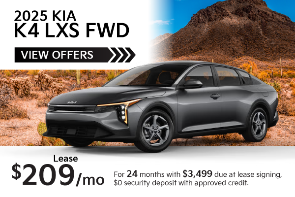 2025 Kia K4 LXS FWD