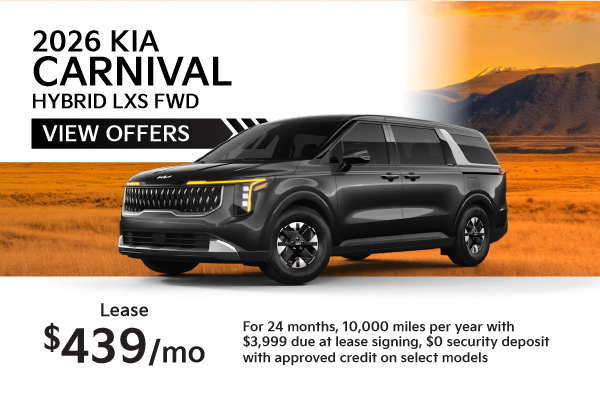2026 Kia Carnival Hybrid LXS FWD