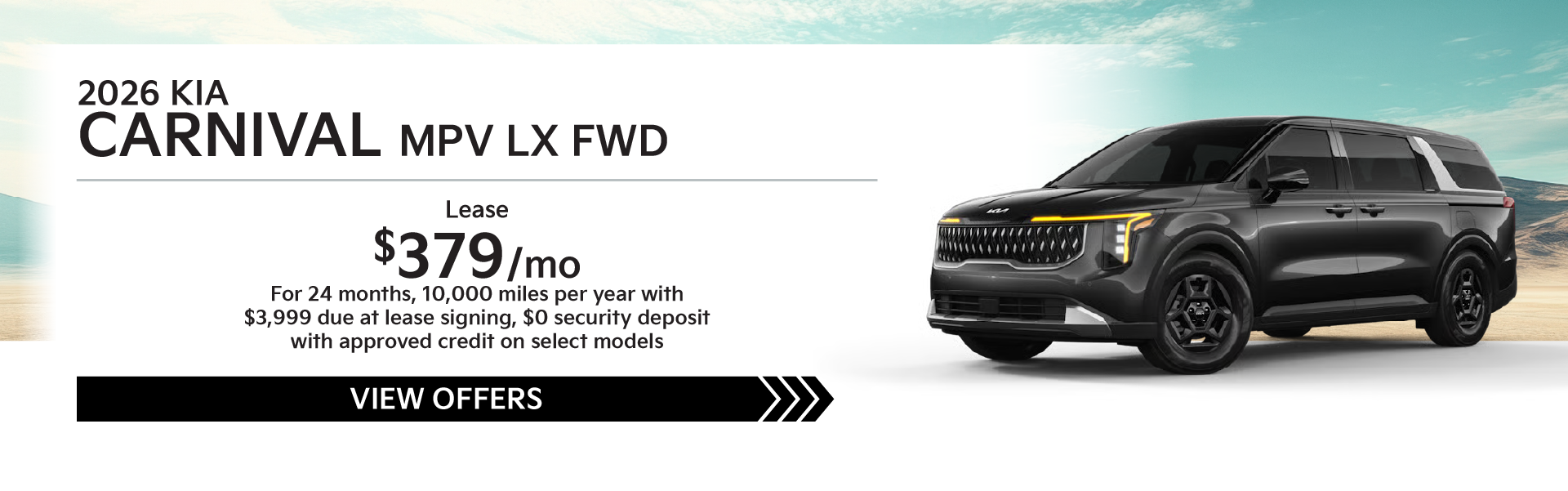 2026 Kia Carnival MPV LX FWD