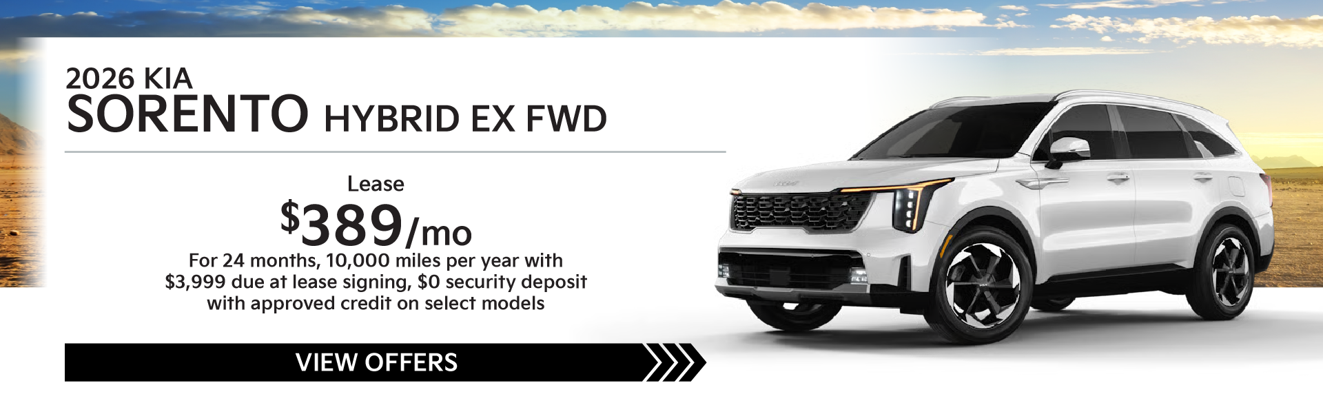 2026 Kia Sorento Hybrid EX FWD