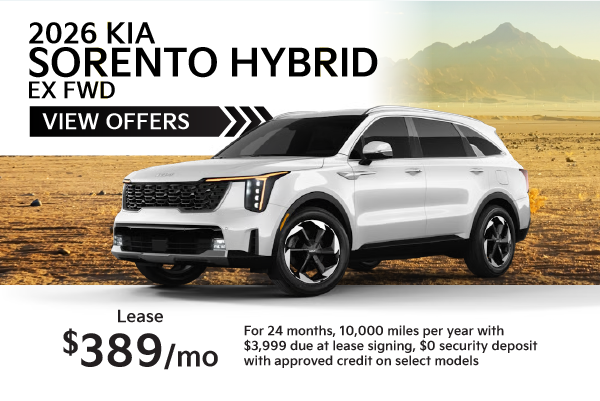 2026 Kia Sorento Hybrid EX FWD