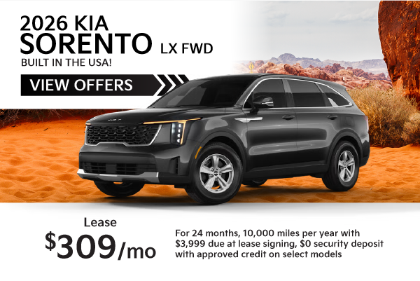 2026 Kia Sorento LX FWD